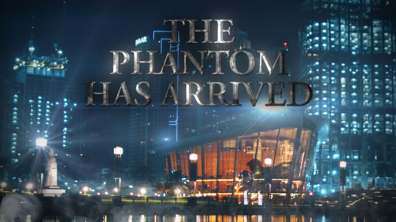 THE PHANTOM HAS ARRIVED IN DUBAI 